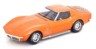 Chevrolet Corvette C3 1972 orange metallic 1:18 KK Scale