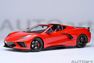 Chevrolet Corvette C8 Stingray Z51 2020 torch red 1:18 AUTOart