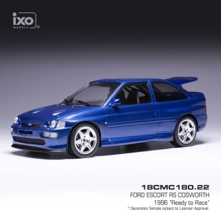 Ford Escort RS Cosworth Ready to Race 1996 blue 1:18 Ixo Models