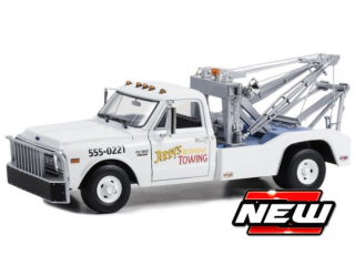 Chevrolet C-30 Dually Wrecker Jerry's Towing 1967 white/light blue 1:18 GreenLight