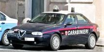 Alfa Romeo 156 2.0 Twin Spark Carabinieri 1997 dark blue/white 1:18 Mitica