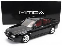 Alfa Romeo 166 3.0 V6 1998 black/red interior 1:18 Mitica