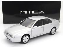 Alfa Romeo 166 2.0 V6 TB 1998 silver/black interior 1:18 Mitica