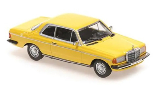 Mercedes-Benz (W123) 230CE 1976 yellow/beige 1:43 Minichamps
