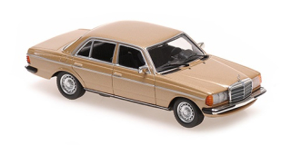 Mercedes-Benz (W123) 230E 1982 gold metallic 1:43 Minichamps