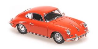 Porsche 356 B Coupe 1961 orange 1:43 Minichamps