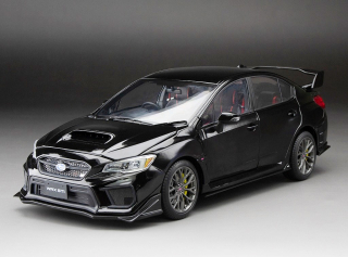Subaru WRX STI S207 2018 black 1:18 Sun Star