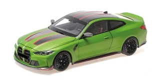 BMW M4 CSL 2022 matt green 1:18 Minichamps 