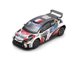 Toyota GR Yaris Rally2 Burton Racing #27 Lefebvre/Malfoy 6th RC2 Rallye Monte Carlo 2024 1:43 Spark