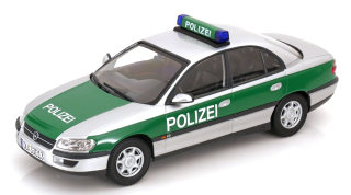 Opel Omega B 1996 *German Polizei* silver 1:18 Triple9 Collection