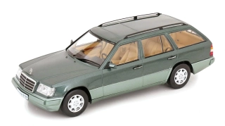 Mercedes-Benz E-Class T Model 1995 green/beige interior 1:18 Triple9 Collection