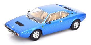Ferrari 208 GT4 1975 light blue metallic 1:18 KK Scale