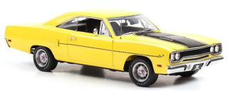 Plymouth Road Runner *Season 8 - Roadrunner With A Twist* Graveyard Carz 1970 yellow 1:18 G.M.P