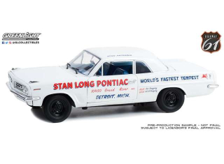 Pontiac Tempest Stan Long Pontiac Detroit Michigan *World's Fastest Tempest* Driven by Stan Antlocer 1:18 Highway 61