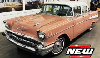 Chevrolet 150 Sedan 1957 coral/beige 1:18 Highway 61