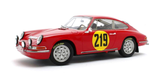 Porsche 911S 2.0L Coupe #219 Elford/Stone 3rd Rally Monte Carlo 1967 1:18 Matrix Scale Models