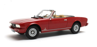 Peugeot 504 Cabriolet Open 1983 red metallic 1:18 Cult Scale Models