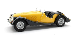 Morgan Plus 8 Eight Spider Open 1970 yellow/black 1:18 Cult Scale Models