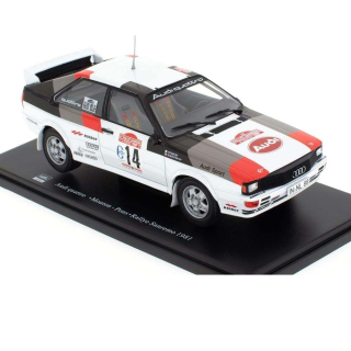 Audi Quattro A1 #14 M.Mouton/F.Pons Rally Sanremo 1981 1:24 Hachette
