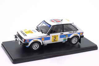 Talbot Sunbeam Lotus #2 Frequelin, Todt Winner Rally Codesur 1981 1:24 Hachette