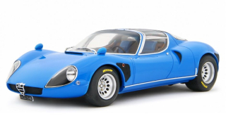 Alfa Romeo 33 Coupe Stradale 1967 blue 1:18 Laudoracing Model