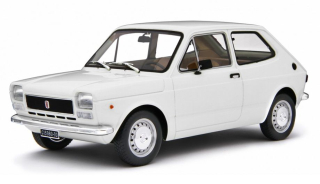 Fiat 127 3P 1972 white 1:18 Laudoracing Model 