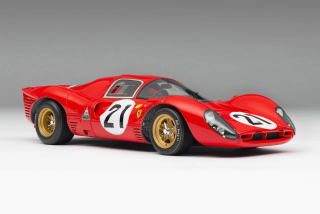 Ferrari 330 P4 #21 Ludovico Sacrfiotti/Mike Parkes 24h Le Mans 2.místo 1967 1:18 Amalgam