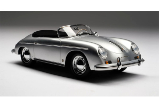 Porsche 356A Speedster 1948 silver 1:18 Amalgam