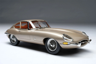 Jaguar E-Type Coupe 1961 bronze 1:18 Amalgam