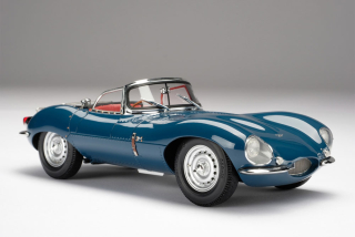 Jaguar XKSS 1957 blue 1:18 Amalgam