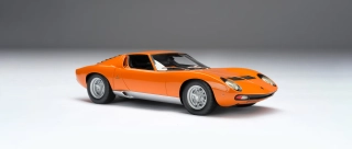 Lamborghini Miura P400 SV 1971 orange 1963 silver 1:18 Amalgam