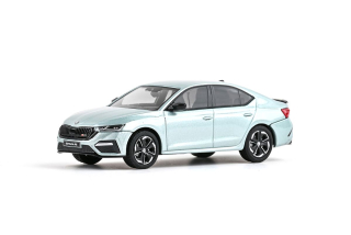 Škoda Octavia IV RS 2020 zelená arctic metalíza 1:43 Abrex
