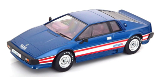 Lotus Esprit Turbo 1981 blue metallic/silver/red 1:18 KK Scale