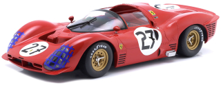 Ferrari 330 P3 4.0L V12 Spider Team N.A.R.T. North American Racing #27 Rodriguez/Ginther 24H Le Mans 1966 1:18 Werk83