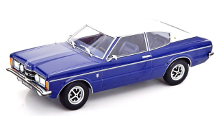Ford England Taunus GLX Coupe 1971 blue/white 1:18 KK Scale