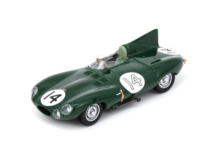 Jaguar D #14 Rolt/Hamilton 2nd 24H Le Mans 1954 1:43 Spark