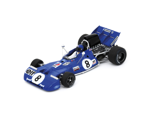 Tyrrell 004 #8 P.Depailler French GP 1972 1:43 Spark