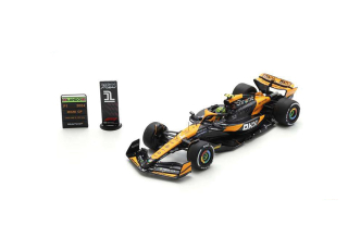 McLaren F1 Team MCL38 #4 L.Norris Winner Miami GP 2024 1:43 Spark