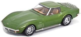 Chevrolet Corvette C3 1972 light green metallic 1:18 KK Scale