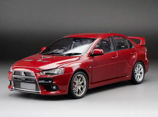 Mitsubishi Lancer Evolution X red metallic 1:18 Sun Star
