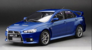 Mitsubishi Lancer Evolution X blue metallic 1:18 Sun Star