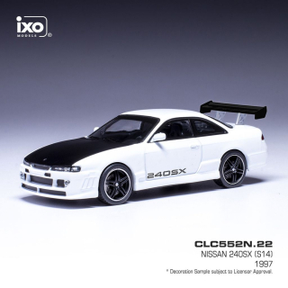 Nissan 240 SX 1997 white 1:43 Ixo Models
