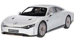 Mercedes-Benz Vision EQXX Showcar silver alubeam 1:43 AutoCult