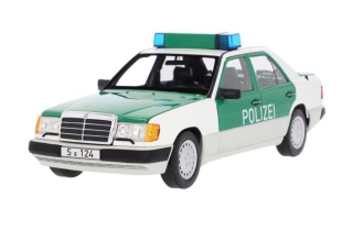 Mercedes-Benz 230 E W124 1989-1993 Limousine Polizei 1:18 Norev