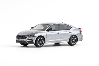 Škoda Octavia IV RS 2020 šedá quicksilver metalíza 1:43 Abrex