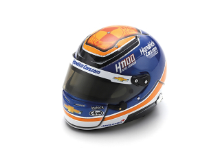 Helmet - CASQUE Kyle Larson Arrow McLaren HendrickCars.com 2024 Arai H1100 1:5 Spark