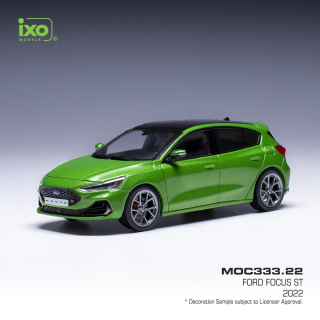 Ford Focus ST 2022 green metallic 1:43 Ixo Models