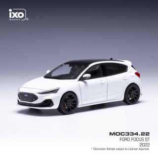 Ford Focus ST 2022 white 1:43 Ixo Models