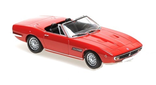 Maserati Ghibli Spyder 1969 red 1:43 Minichamps