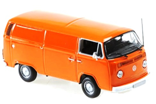 Volkswagen T2 Delivery Van 1972 orange 1:43 Minichamps